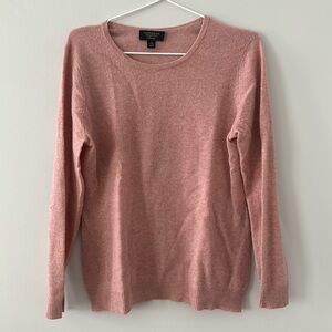Pink cashmere sweater (charter club-luxury)